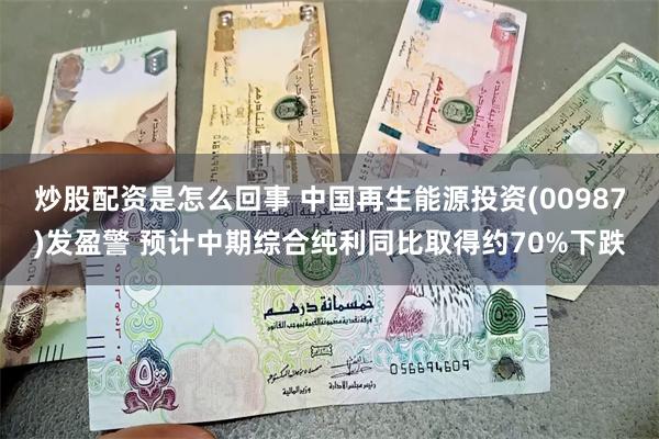 炒股配资是怎么回事 中国再生能源投资(00987)发盈警 预计中期综合纯利同比取得约70%下跌