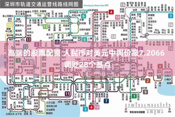 高端的股票配资 人民币对美元中间价报7.2066 调贬28个基点