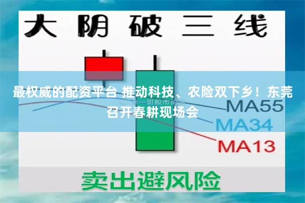 最权威的配资平台 推动科技、农险双下乡！东莞召开春耕现场会